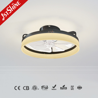 Enclose Bladeless LED Ceiling Fan With Dimmable White Modern For Study Room