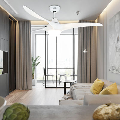 Kapalı Ev İçin Trend Pop Tarzı Dekoratif 52 İnç Işık Tavan Vantilatörleri