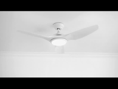 3 ABS Plastik Bıçak DCF FS52920 DC Motor Tavan Vantilatörü Doğal Rüzgar