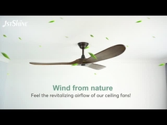 60 İnç Beyaz Led Tavan Fanı Sessiz Dc Motor Modern Fan Işığı