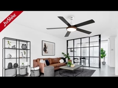 Dc Motorlu Tavan Fan Işığı 6 Hızlı Uzaktan Denetimli Beyaz Kaplama