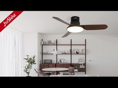 43 Inch Black Flush Çatı Fan Lamp ile Çocuk Odası