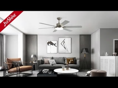 58 inç yatak odası tavan fanları ışıkları ile geri dönüştürülebilir sessiz DC motor MDF bıçağı