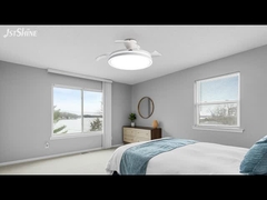 42 inçlik çekilebilir tavan fan ışığı, DC motor 6 hızlı uzaktan kumanda