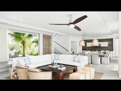 Hafif Ahşap Kılıçlı Dekoratif Tavan Ventilatörü Sessiz Yüksek Hızlı DC Motor