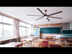 Alüminyum bıçağı olan metal tavan fanı Ofis için yüksek hava hacmi