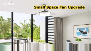 36 İnç Geri Çekilebilir Tavan Vantilatörü Kısılabilir Işık