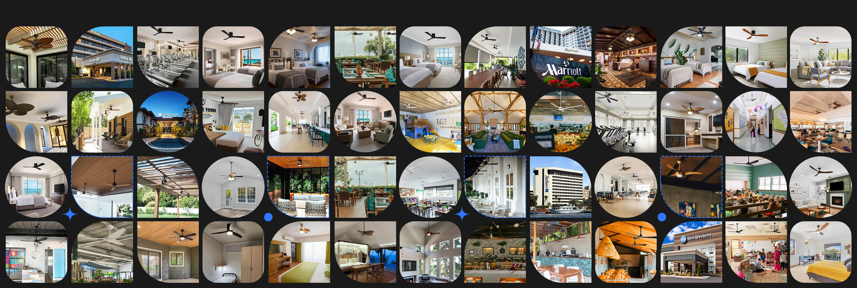 Kalite Uzaktan LED Tavan Fanı fabrika