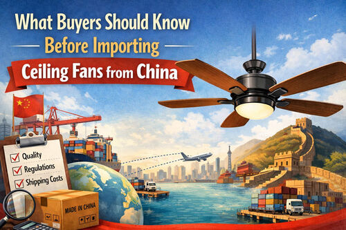Son şirket haberleri Alıcıların Çin'den Tavan Vantilatörü İthal Etmeden Önce Bilmesi Gerekenler