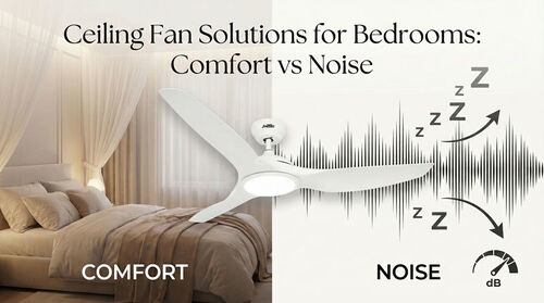 Son şirket haberleri Yatak Odaları için Tavan Vantilatörü Çözümleri: Konfor ve Gürültü