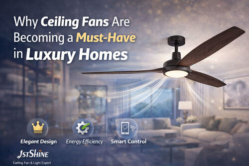 Son şirket haberleri Tavan Vantilatörleri Neden Lüks Evlerde Olmazsa Olmaz Hale Geliyor