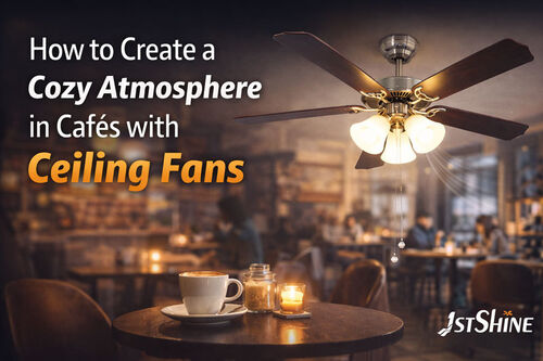 Son şirket haberleri Kafelerde Tavan Vantilatörleriyle Rahat Bir Atmosfer Nasıl Yaratılır