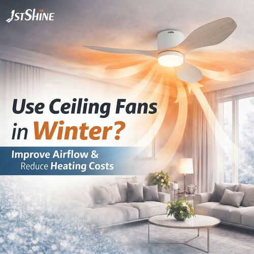 Son şirket haberleri Kışın Tavan Vantilatörü Kullanabilir misiniz? (Mevsimsel Avantajlar)