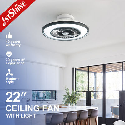 İyi bir fiyat. 22 inç Flush Mount Led Bladeless Tavan Ventilatörü Düşük Profil Dimming Light çevrimiçi