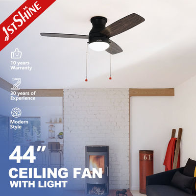İyi bir fiyat. Ev Işıklı ve Çekici Zincirli Anahtarlı 44 Inch Tavan Ventilatörü 45W AC Motor çevrimiçi