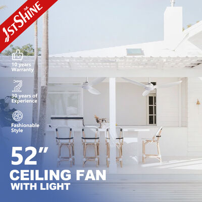İyi bir fiyat. 52 inç modern tavan fanı ABS bıçakları ve entegre LED ışığı çevrimiçi