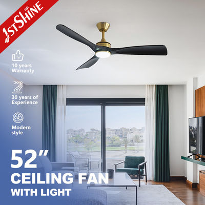 İyi bir fiyat. 52 Inç Modern LED Tavan Ventilatörü DC Motorlu Siyah ABS Blades dahil çevrimiçi