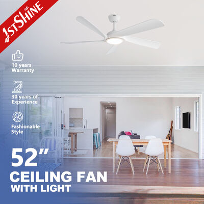 Kalite 52 İnç Modern Tavan Vantilatörü, Sessiz DC Motorlu ve Entegre LED Aydınlatmalı fabrika
