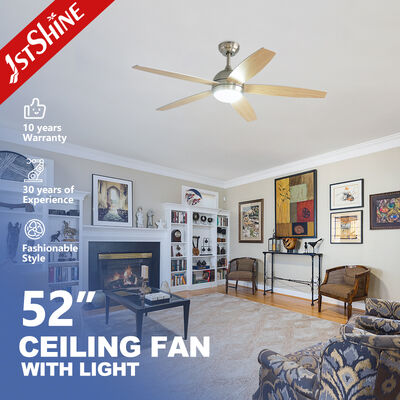 İyi bir fiyat. 52-inch Modern Ceiling Fan with Silent DC Motor and Reversible Airflow - LED Light and Remote Control çevrimiçi
