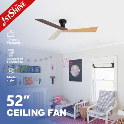 İyi bir fiyat. Sessiz DC Motoru ve Ahşap Tonlu ABS Blades ile 52 Inch Flush Mount Tavan Fan çevrimiçi