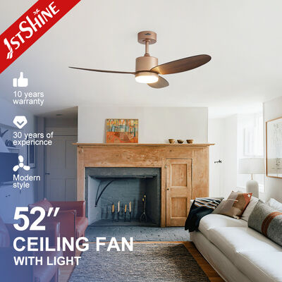 İyi bir fiyat. 52 Inch Wood Grain ABS Blade DC Motor Tavan Ventilatörü Çevrimiçi