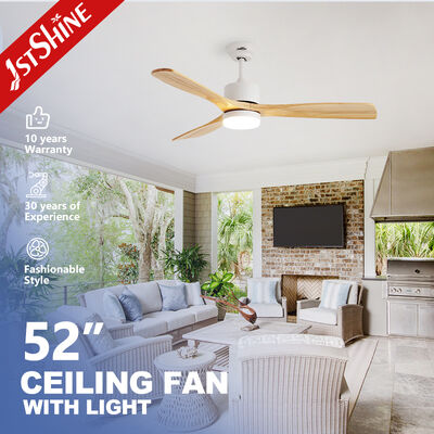 İyi bir fiyat. 52 Inç Dekoratif Tavan Ventilatörü Katı Ahşap Kılıçları ve Enerji Tasarruflu DC Motoru Çevrimiçi